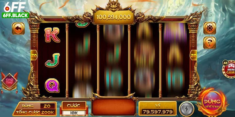 Trò chơi slot Hắc Thoại Ngộ Không hấp dẫn