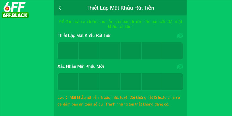 Hệ thống xử lý giao dịch nhanh và an toàn.